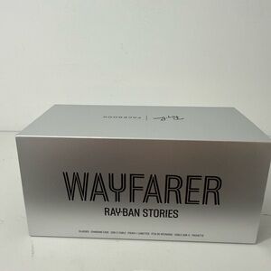 Ray-Ban Silver Wayfarer Stories Sunglasses